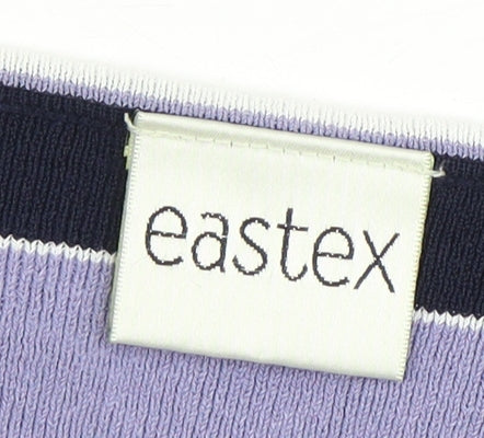 Womens UK Size 12/14 Eastex Multicoloured Basic T-Shirt