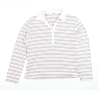 Womens UK Size M Viyella Multicoloured Basic Polo