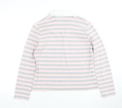 Womens UK Size M Viyella Multicoloured Basic Polo