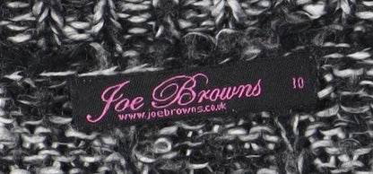 Joe Browns Women's Grey Cowl Neck Chunky Knit Jumper