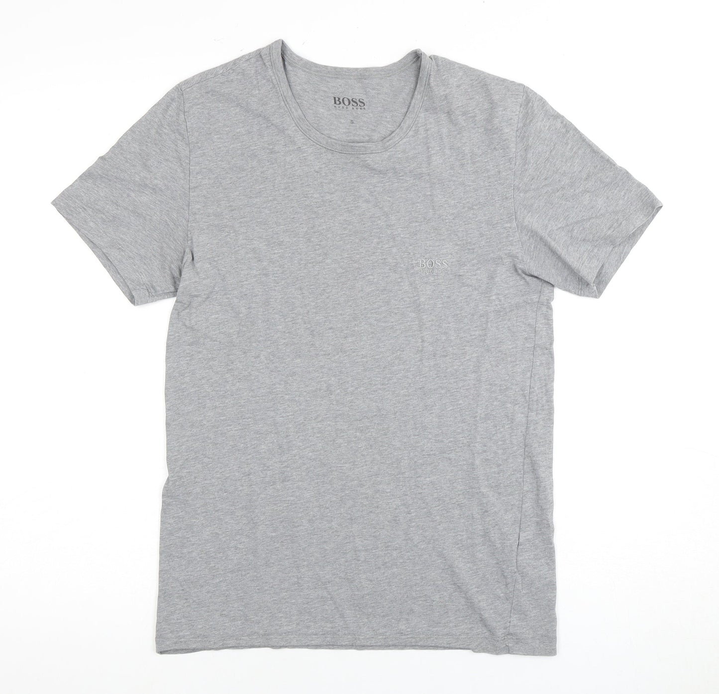Mens UK Size S HUGO BOSS Grey  T-Shirt