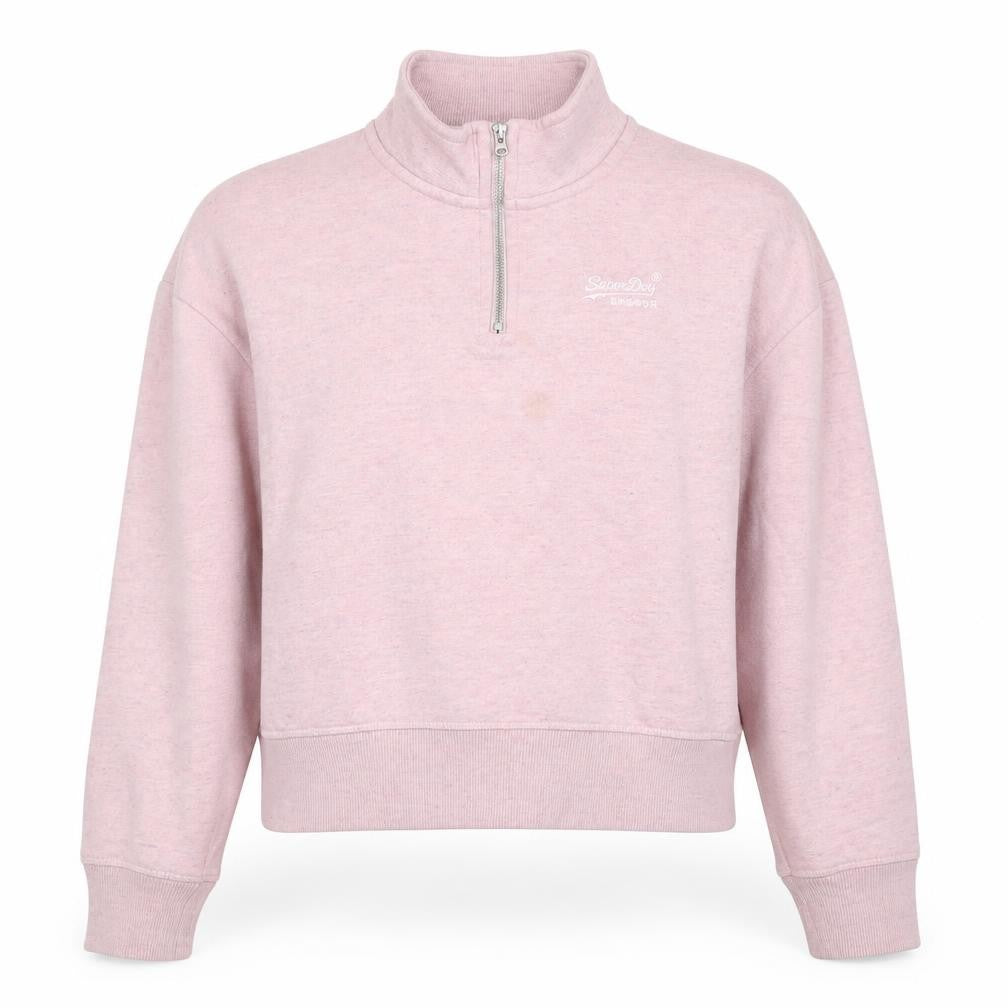 Womens UK Size 10 Superdry Pink Pullover Sweatshirt