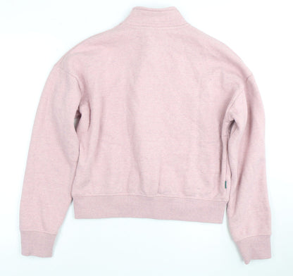 Superdry Women's Pink Pullover Sweatshirt Size 10