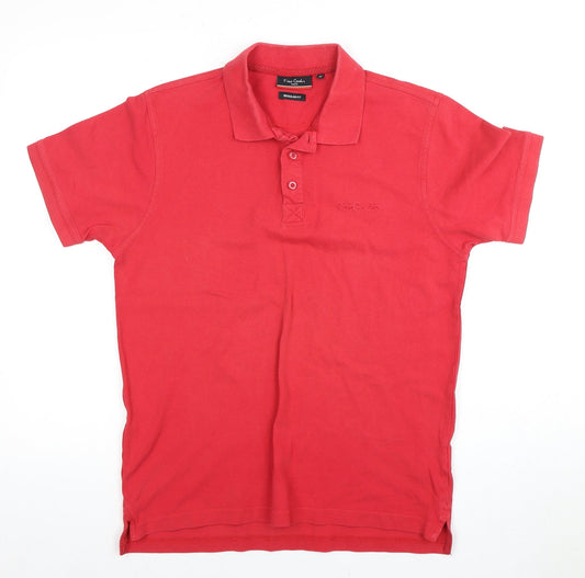 Pierre Cardin Red Men's M Polo Shirt Regular Fit