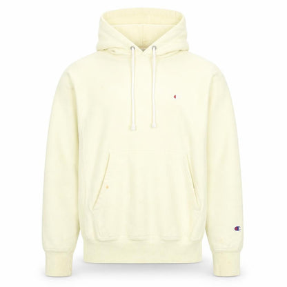 Mens UK Size XS Champion Yellow Pullover Hoodie