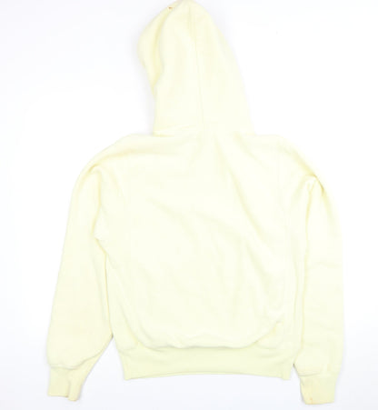 Mens UK Size XS Champion Yellow Pullover Hoodie