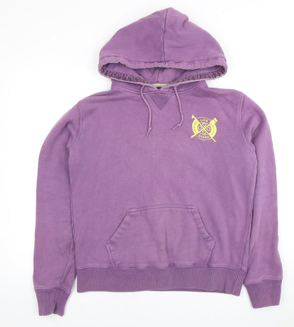 Joules Women's Medium Purple Pullover Hoodie