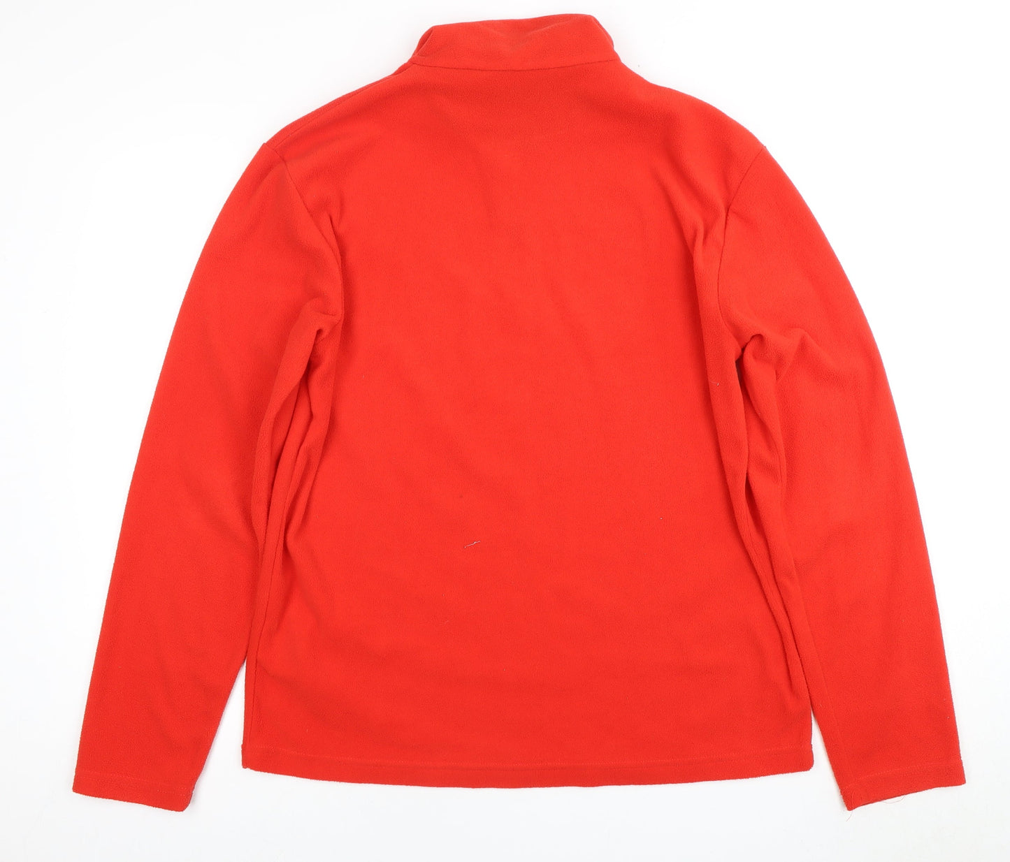 Mens UK Size L Regatta Red 1/4 Zip Sweatshirt