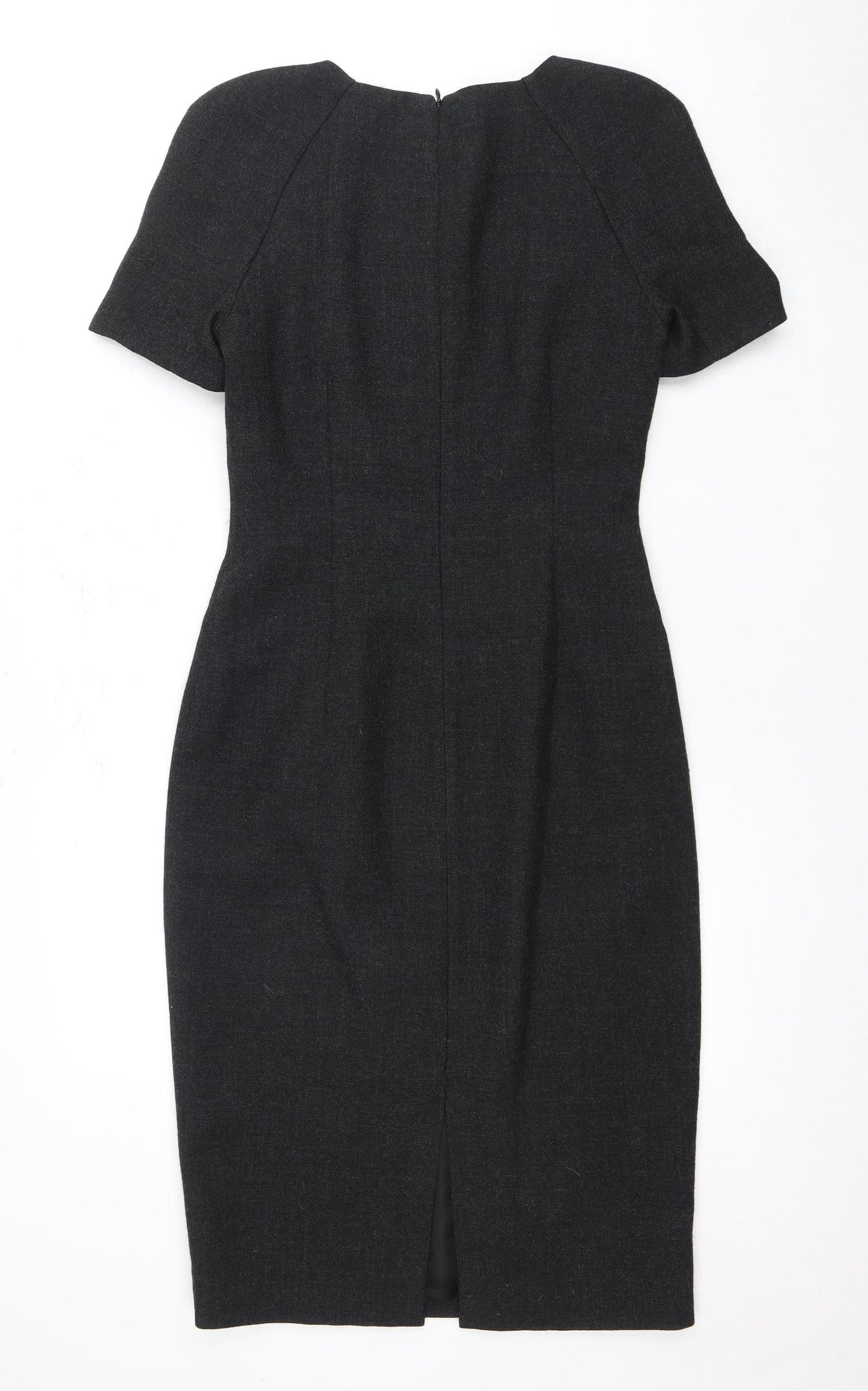 L.K. Bennett Women's Black Wool Sheath Dress Size 8