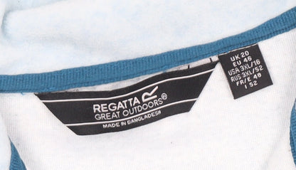 Regatta Women's Blue Fleece Sweatshirt Size 20