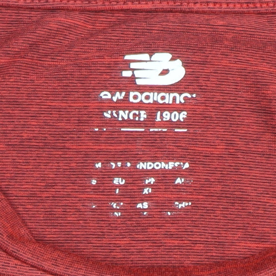 New Balance Men's Red XL Sports Jersey T-Shirt