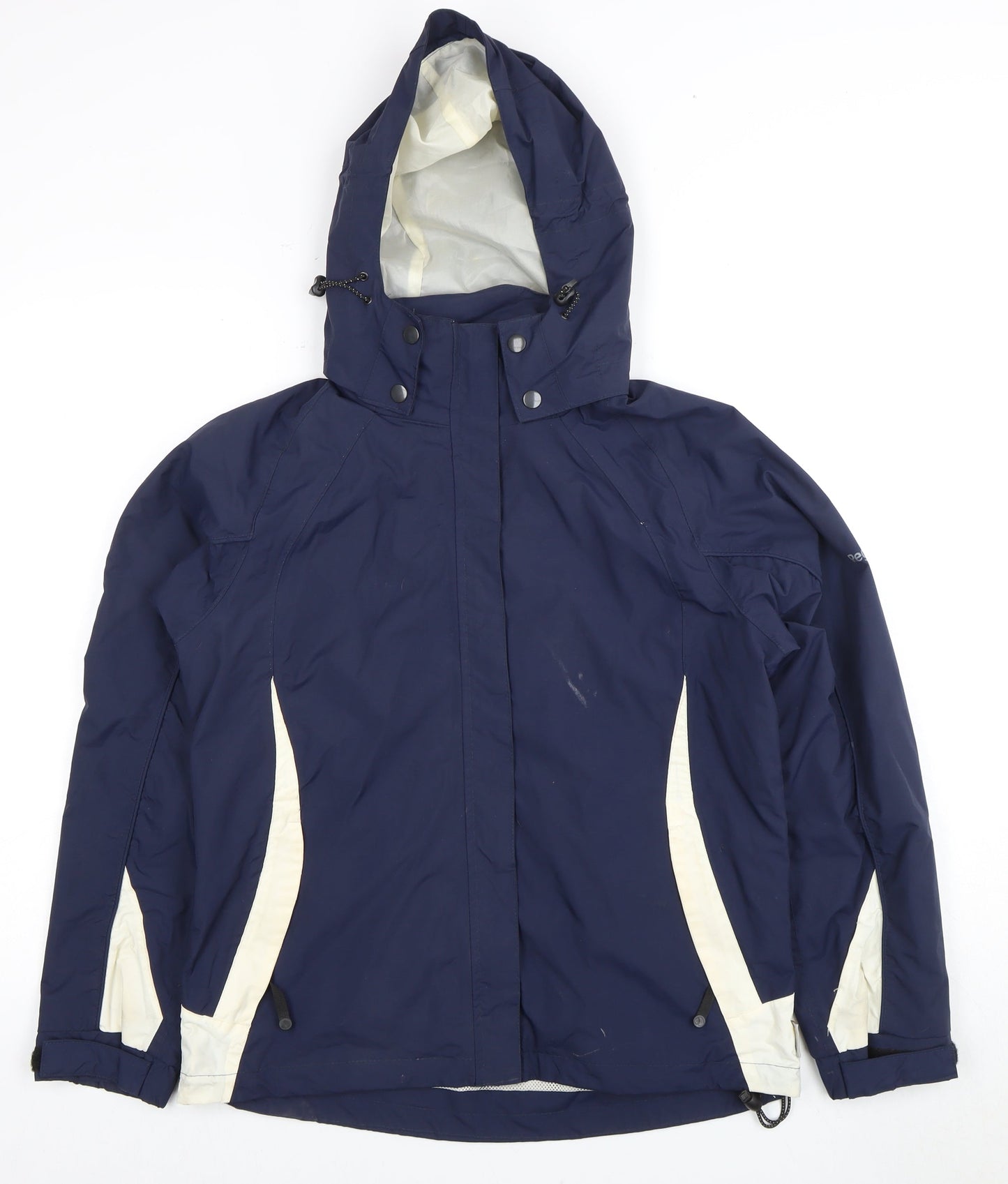 Womens UK Size 12 Regatta Blue Parka Coat