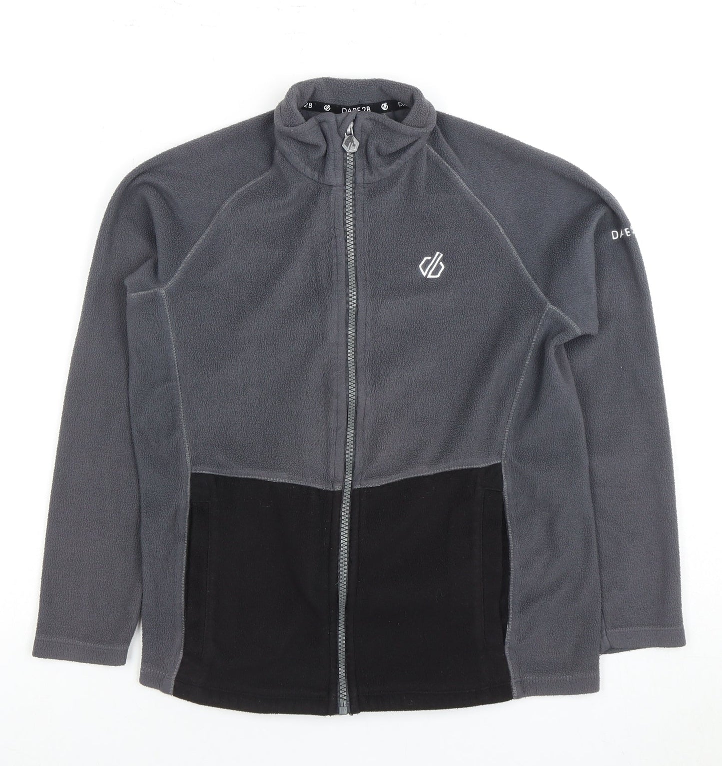 Dare 2b Boys Grey Fleece Jacket, Size 9-10 Years