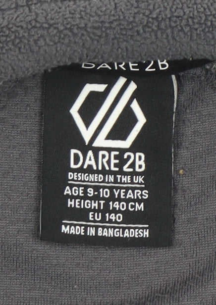 Dare 2b Boys Grey Fleece Jacket, Size 9-10 Years