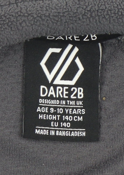 Dare 2b Boys Grey Fleece Jacket, Size 9-10 Years