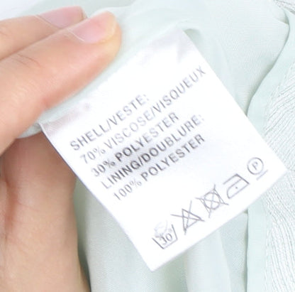 Jacques Vert Women's White Flare Long Skirt Size 16