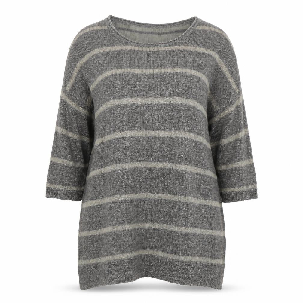 White Stuff Women's Grey Pullover Jumper Size 12