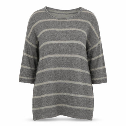 White Stuff Women's Grey Pullover Jumper Size 12