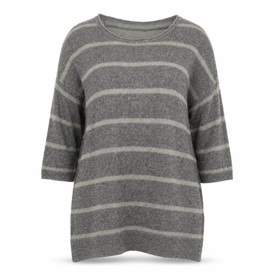 White Stuff Women's Grey Pullover Jumper Size 12