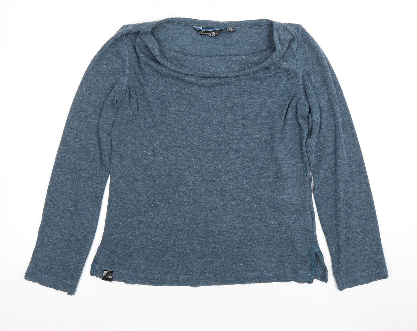 Unisex Adults UK Size 12 Regatta Blue Basic T-Shirt