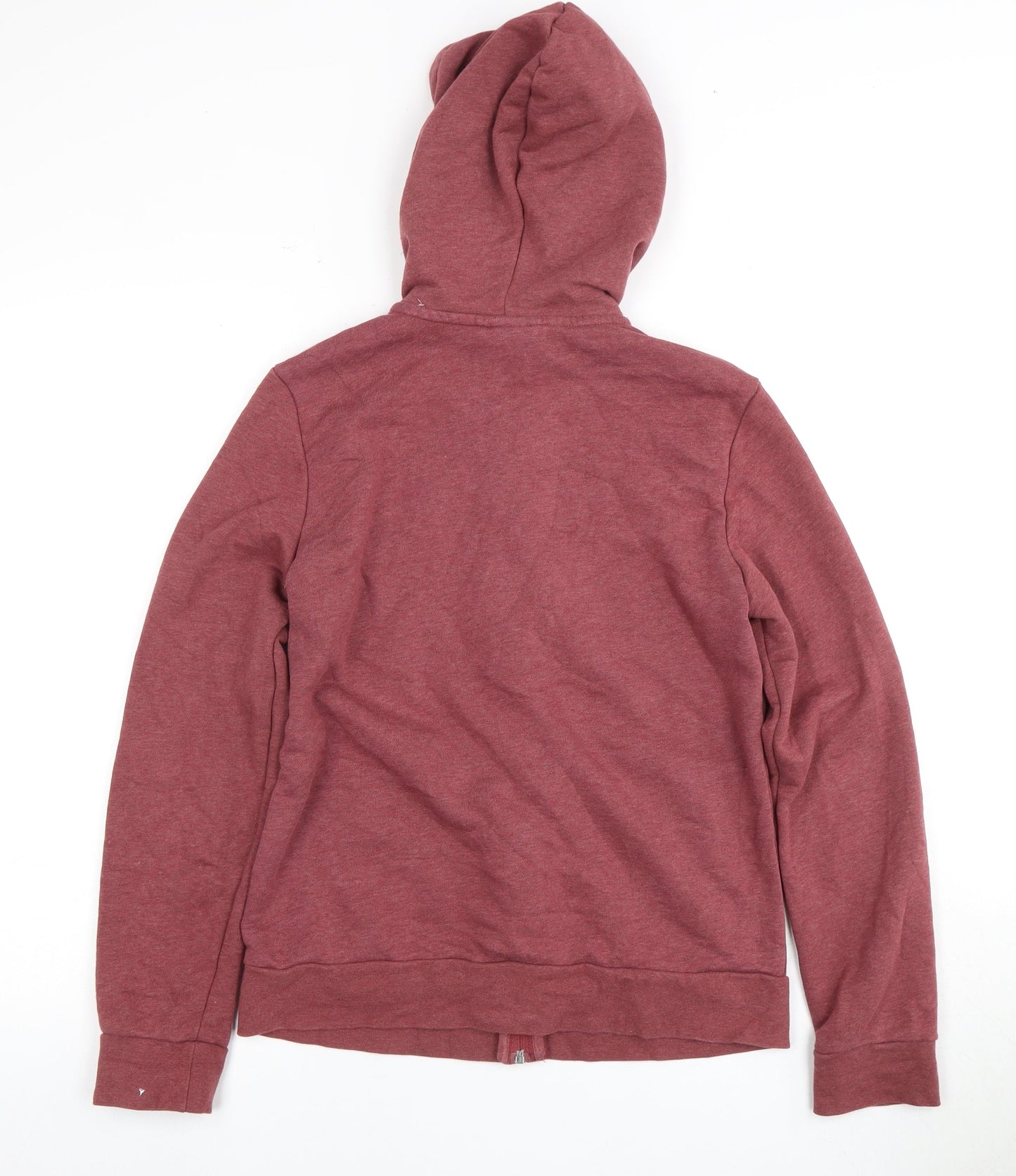 Adidas Women's Red Hoodie, M, Full Zip, Logo