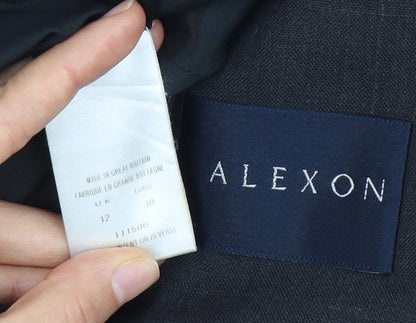 Womens UK Size 12 Alexon Regular Black Suit Jacket