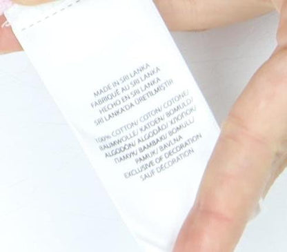 Ralph Lauren Men's Pink Striped Slim Polo M