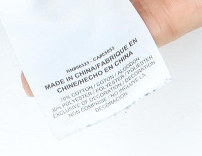 Nike Women's Black Hoodie, S, Zip Pockets, Activewear