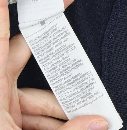 Abercrombie & Fitch Women's Black Logo Pullover Hoodie S