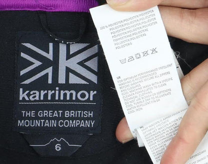 Womens UK Size 10 Karrimor Black Basic Jacket