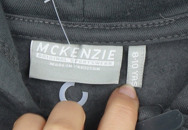 McKenzie Girls Grey Full Zip Hoodie 8-10 Years