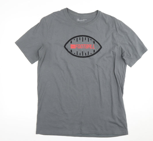 Under Armour Men's Grey XL Sports Graphic T-Shirt
