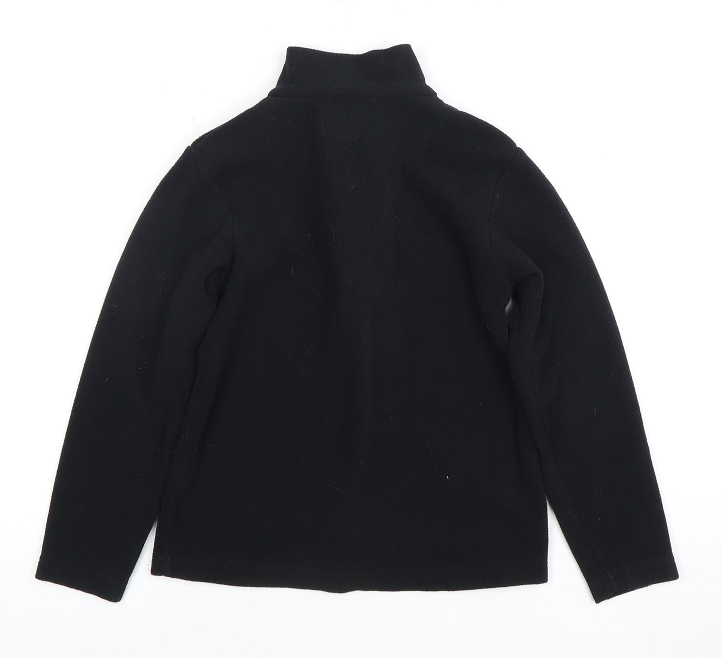 Mountain Warehouse Boys Black 1/2 Zip Fleece Jumper 9-10 Years