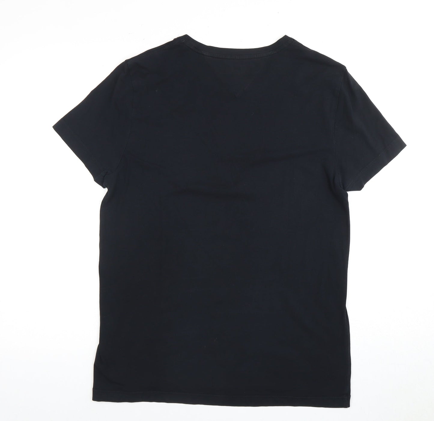 Tommy Hilfiger Men's Black Crew Neck T-Shirt M