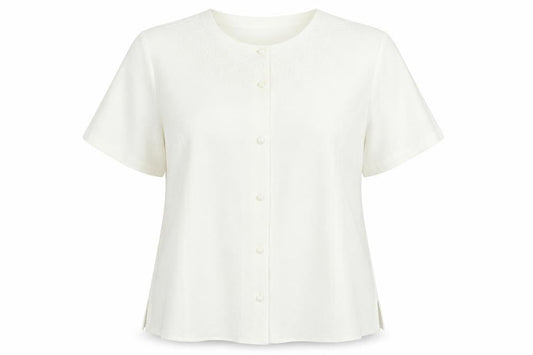 Womens UK Size 22 Honor Millburn White Classic Button-Up