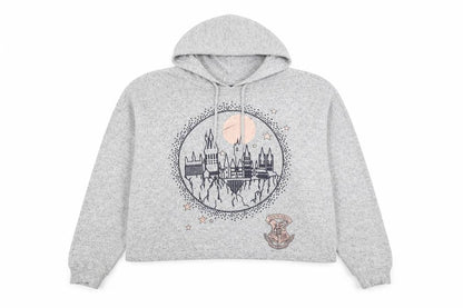 H. Potter Grey Women's Pullover Hoodie Size 6,8