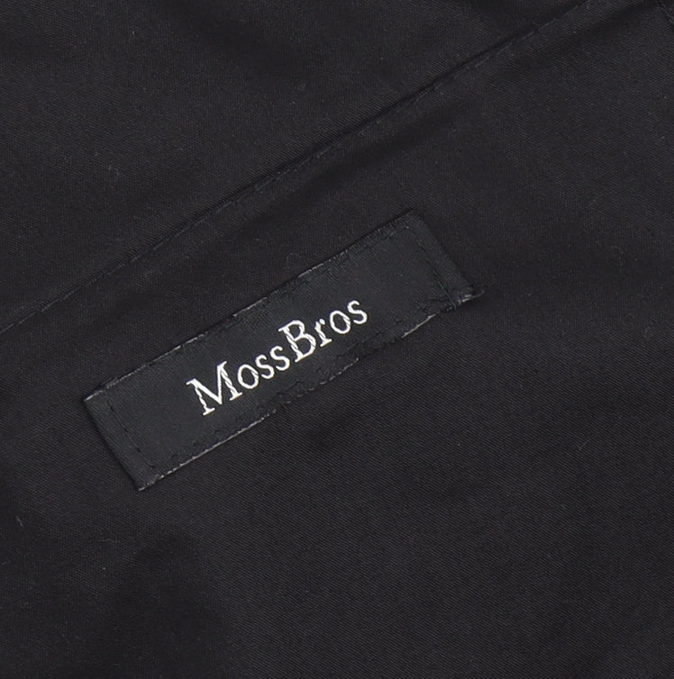 Moss Bros Men's Black Trousers Size 36 Business