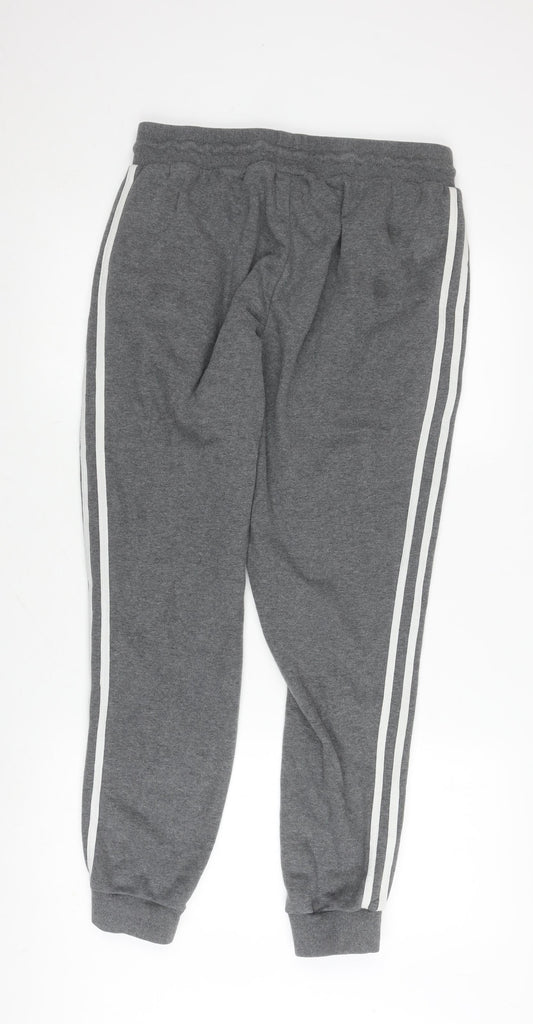 Adidas Men’s Grey Joggers XL for Gym & Training