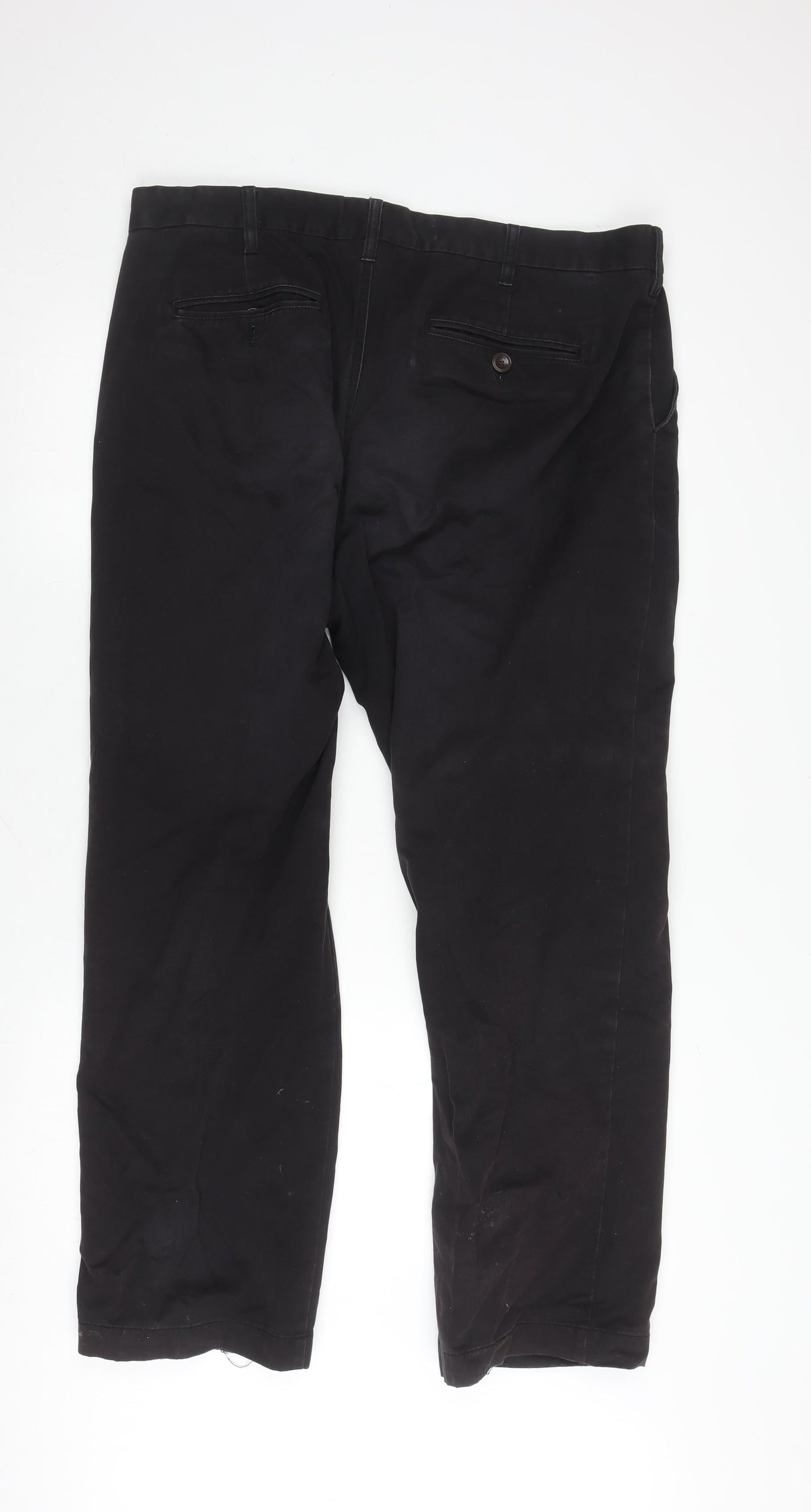 John Lewis Men's Black Chino Trousers 38S