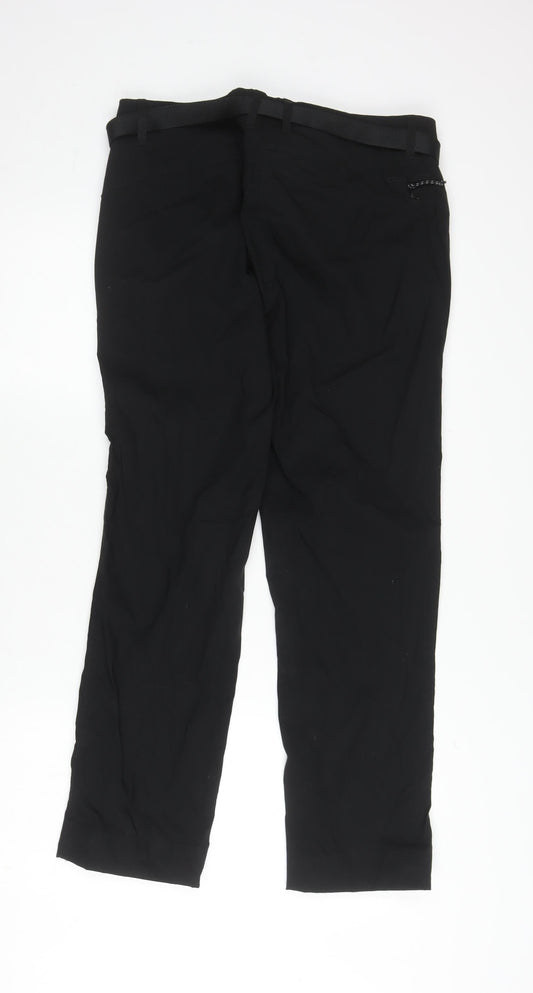 Craghoppers Women Black Cotton Trousers Size S