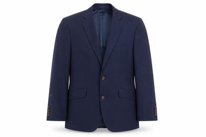 Llanfico Men's Blue Wool Blazer Size UK 40 Formal Jacket