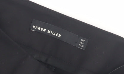 Karen Millen Women's Black Slim Trousers UK Size 8