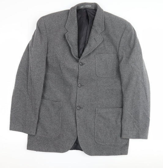 Mens UK Size 40 Quo Grey Basic Jacket