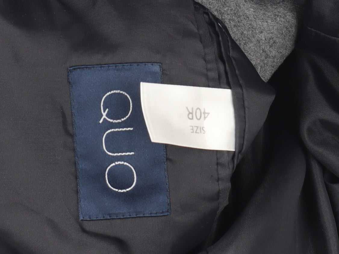 Mens UK Size 40 Quo Grey Basic Jacket