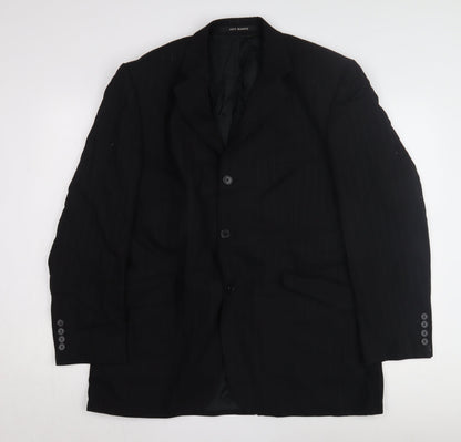 Mens UK Size 42 Jeff Banks Regular Blue Suit Jacket