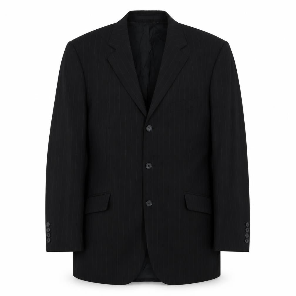 Mens UK Size 42 Jeff Banks Regular Blue Suit Jacket