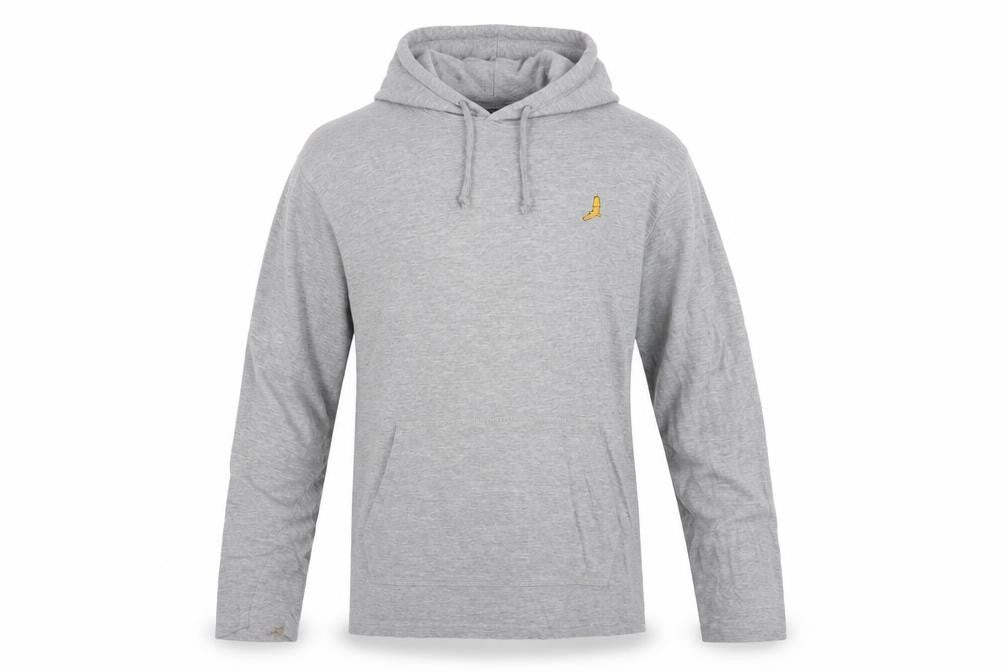 Mens UK Size XL Brave Soul Grey Pullover Hoodie