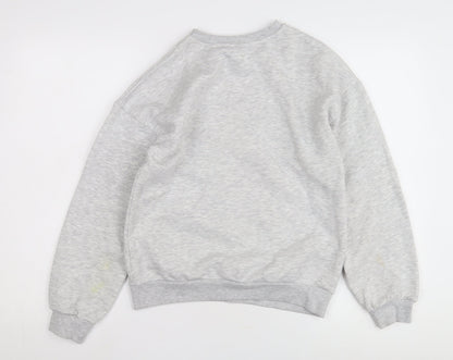 George Girls Grey Minnie Mouse Sweatshirt, 12-13 Years
