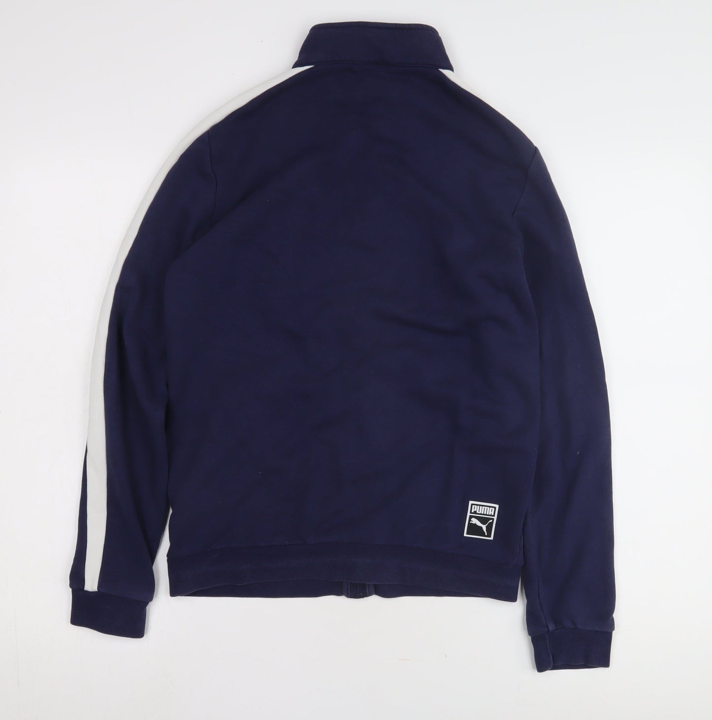 Puma Boys Blue XL Track Jacket with Logo Accents