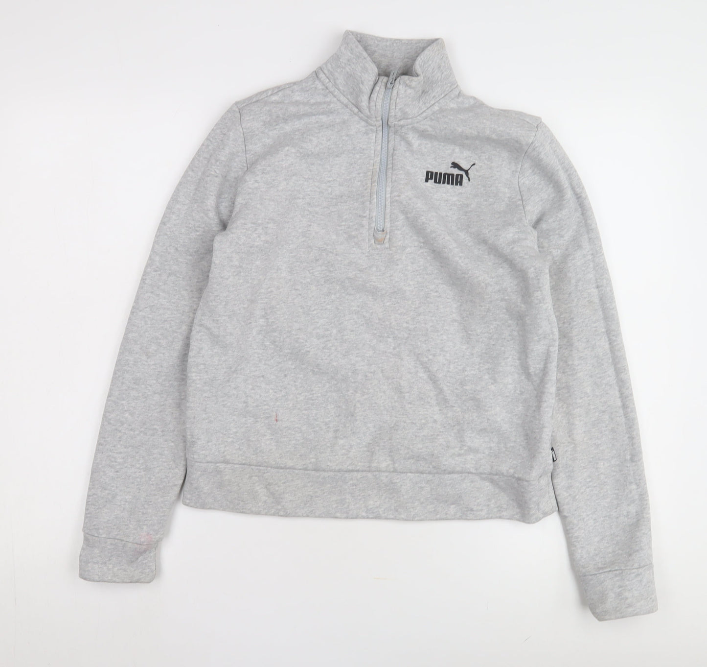 Puma Women's Grey Pullover Sweatshirt - Size 10